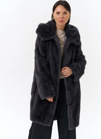 Норковая шуба - баллон фото