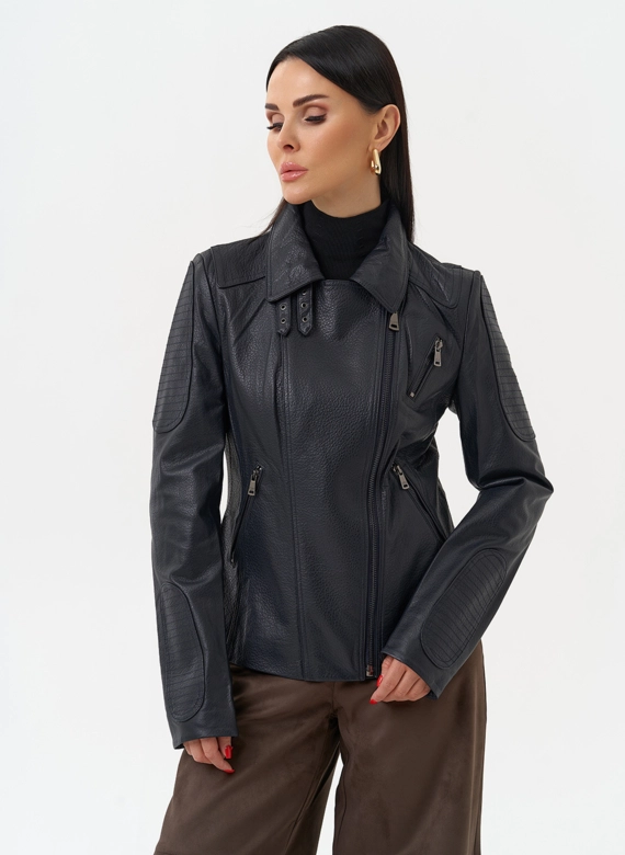 Куртка косуха из натуральной кожи