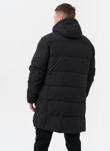 Мужской пуховик с капюшоном 