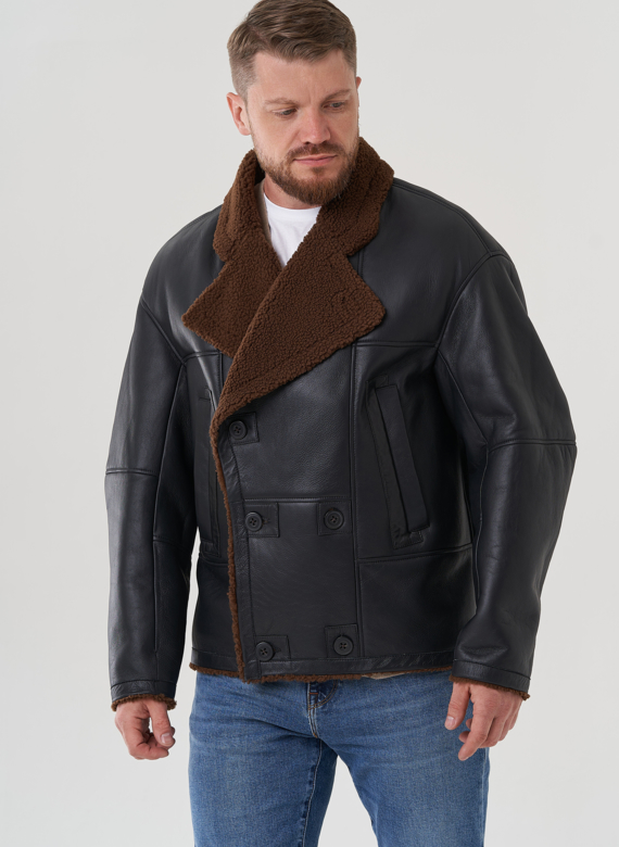 Мужская дубленка 